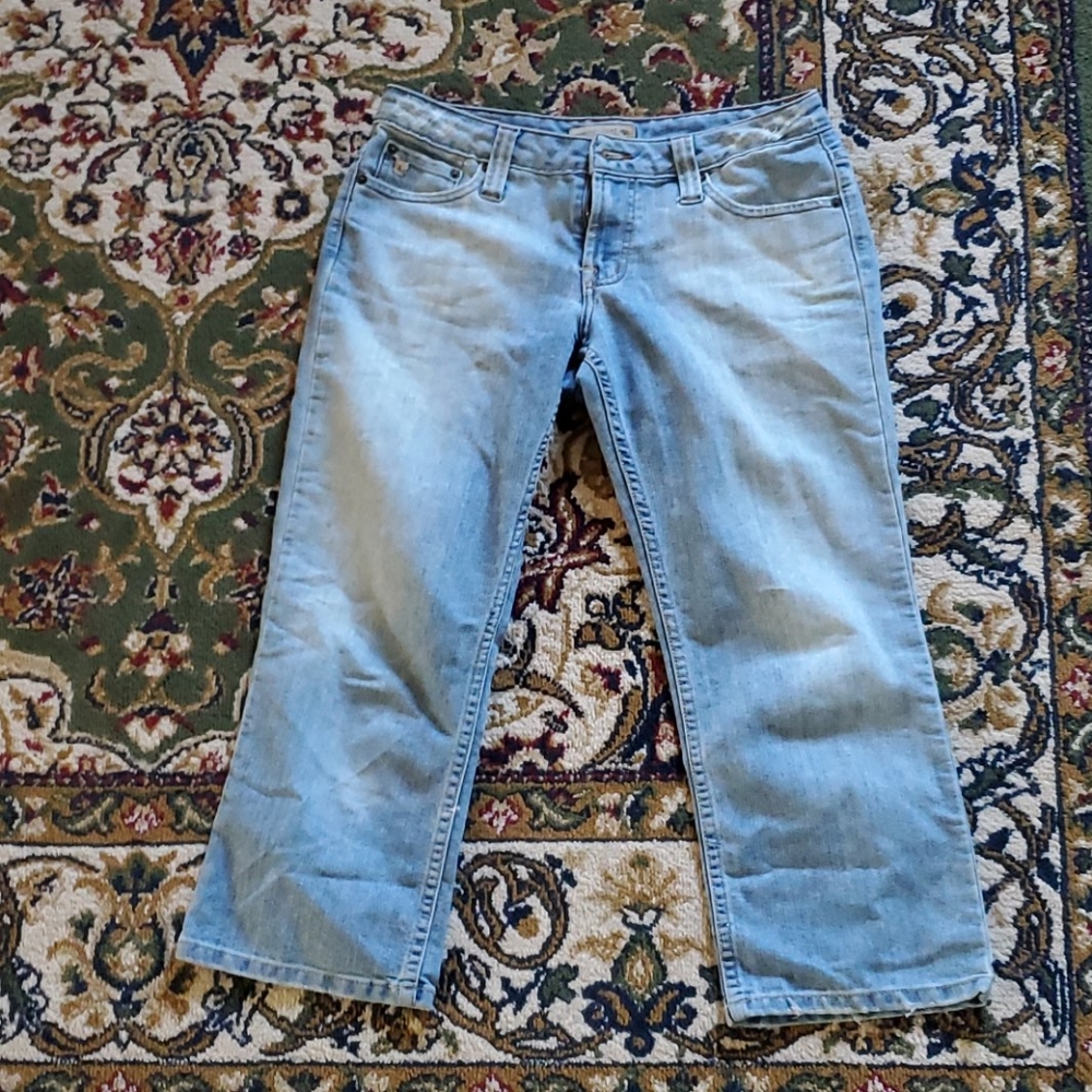 Refuge Light Blue Capris Size 5